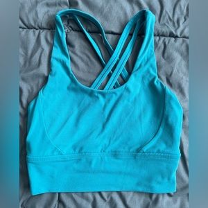 XSMALL Buffbunny teal revolution sports bra